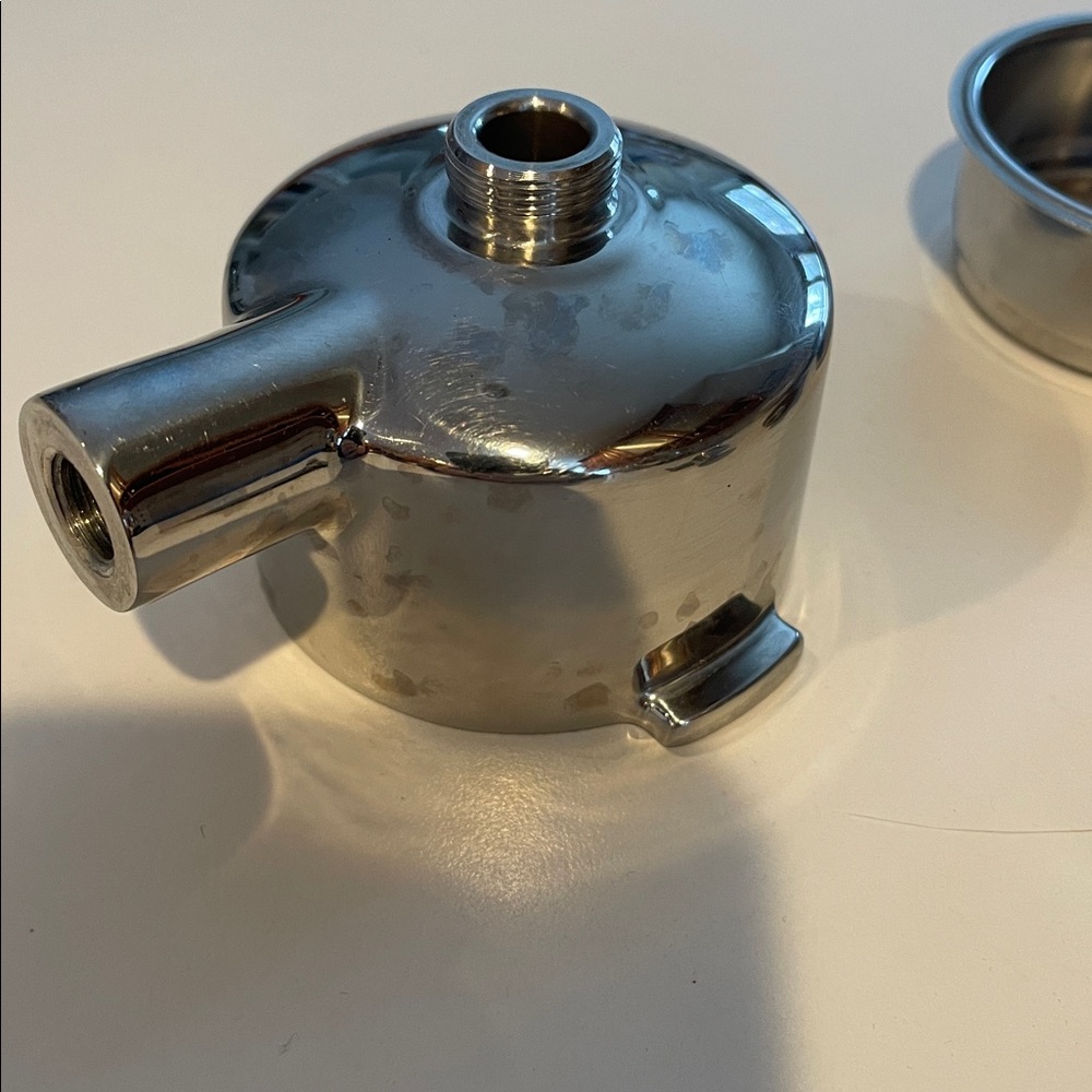 Portafilter 54mm Two Ear Double Spout w/Detachable handle and Spout - Espresso - Picture 9 of 13
